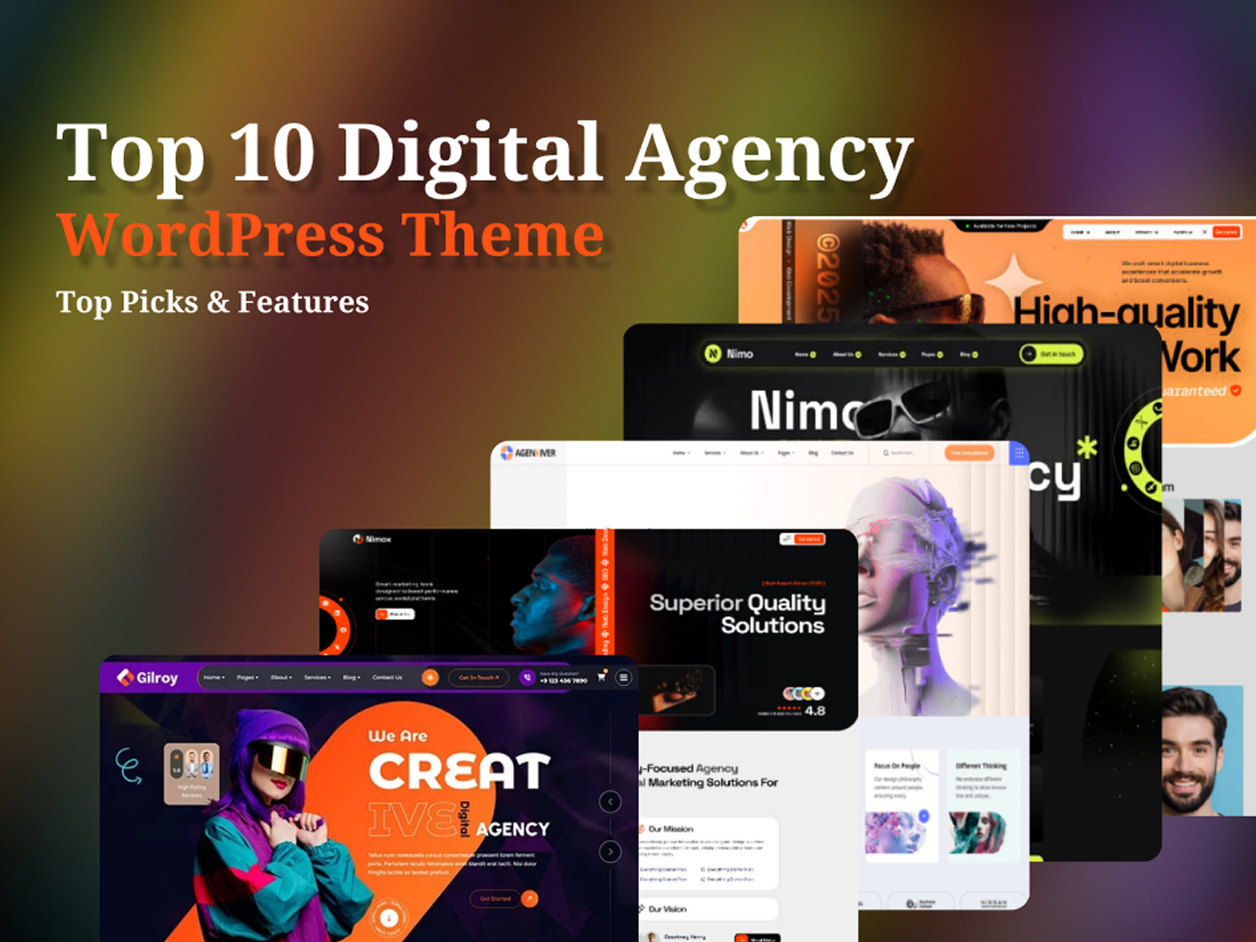 Digital Agency WordPress Theme