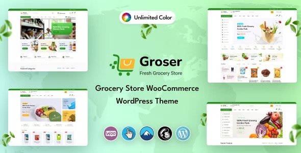 Groser Grocery & Supermarket WordPress Theme