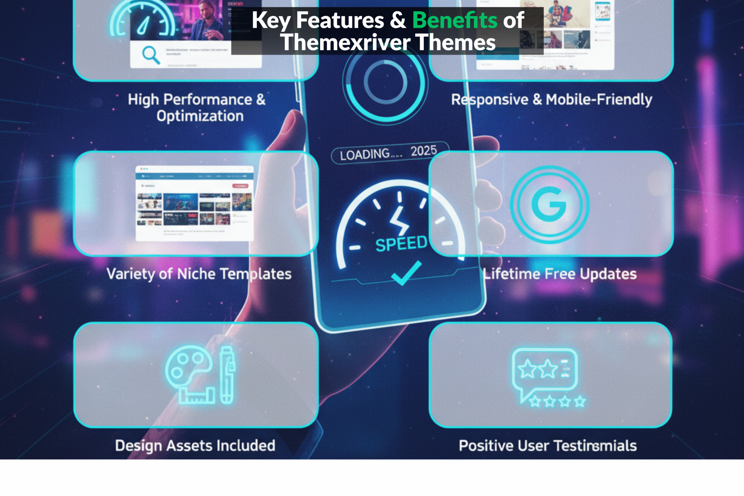 Key Features & Benefits of Themexriver Themes