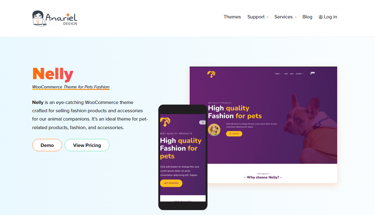 Nelly – WooCommerce Theme for Pet Stores-themexriver