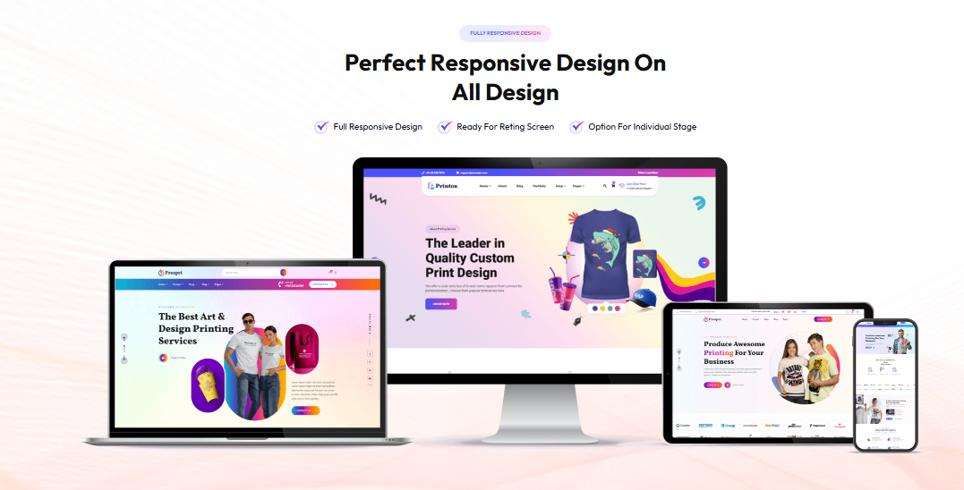 Prespri-Printing Services WordPress Themes