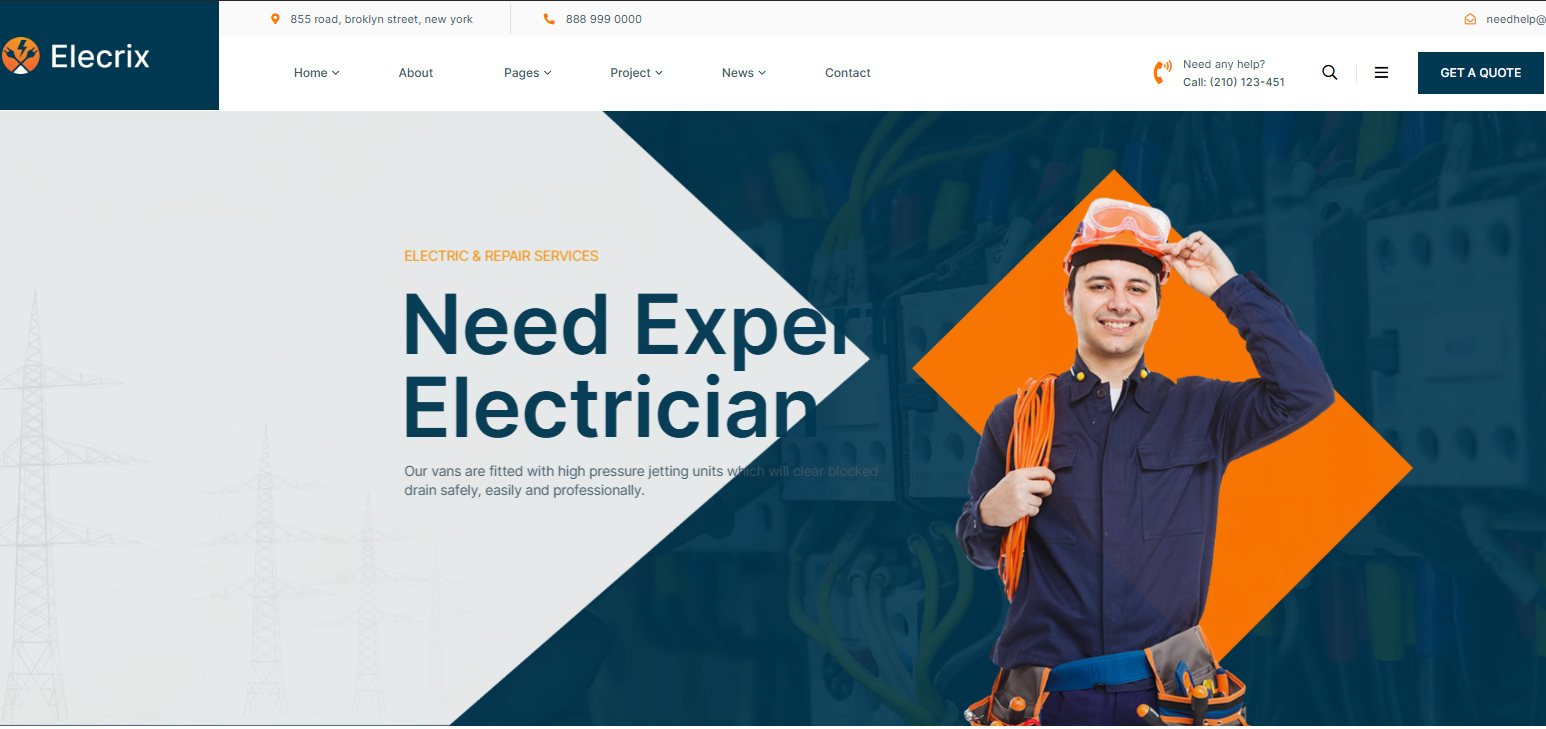 Bizex – Business Consulting WordPress Theme
