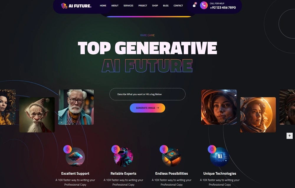 Future – AI Agency & Technology WordPress Theme