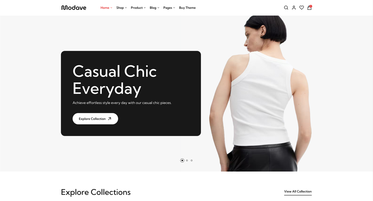 Modave - Multipurpose WooCommerce WordPress Theme 
