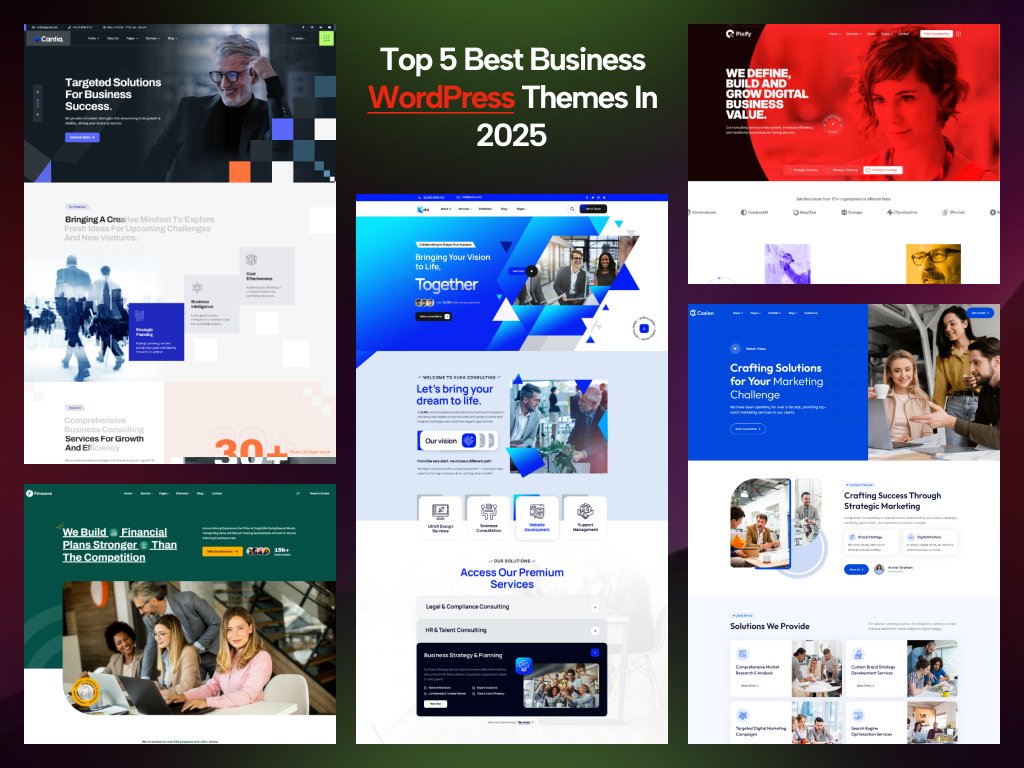 Top 5 Best Business WordPress Themes in 2025