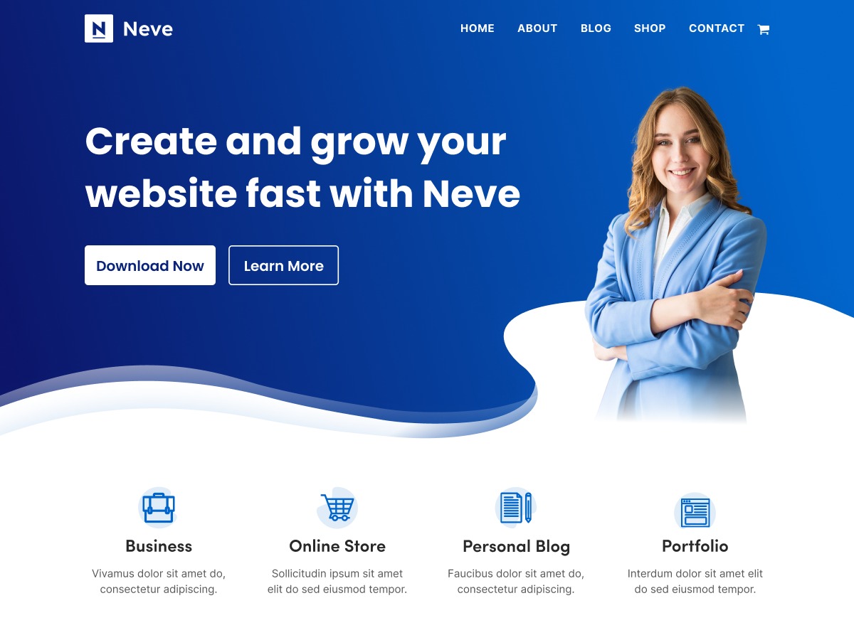 Neve – Fast & Lightweight WordPress Theme