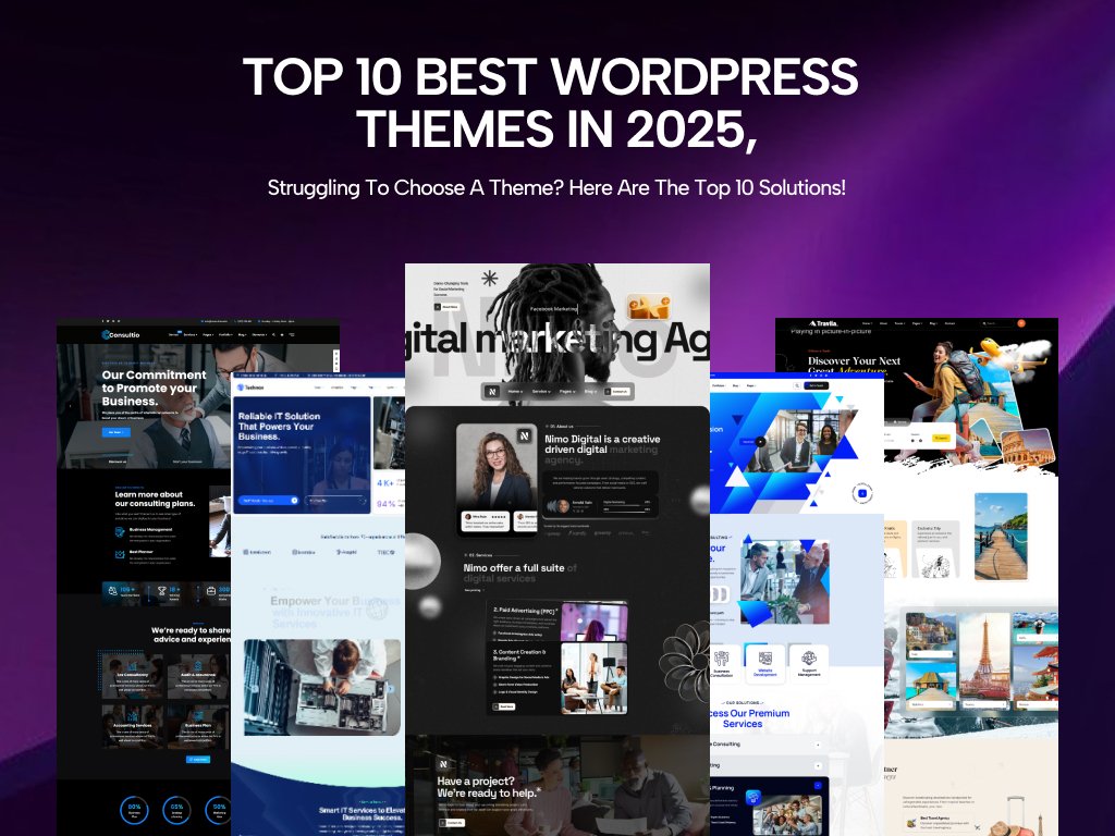 top 10 best wordpress themes in 2025