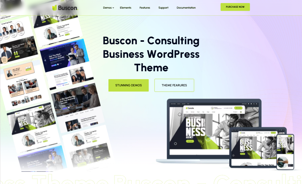 Buscon – Consulting Business WordPress Theme