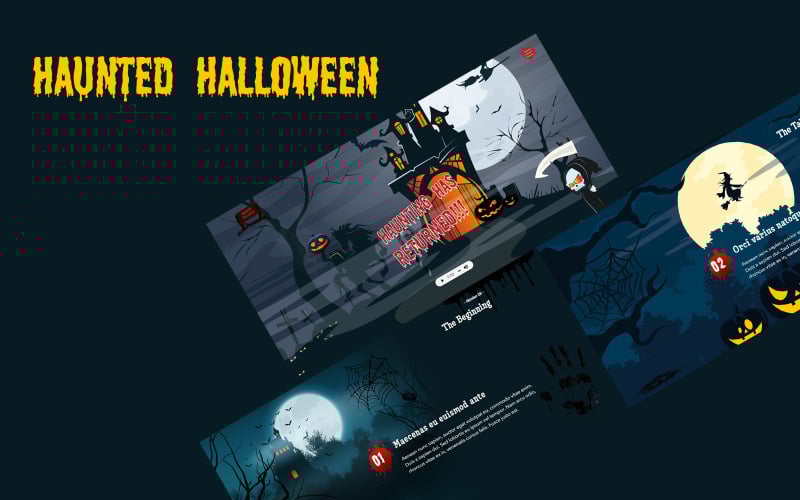 Haunted Halloween – Halloween WordPress Theme