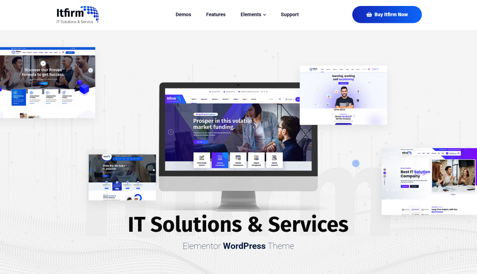 ITFirm – IT Solutions Services WordPress Theme