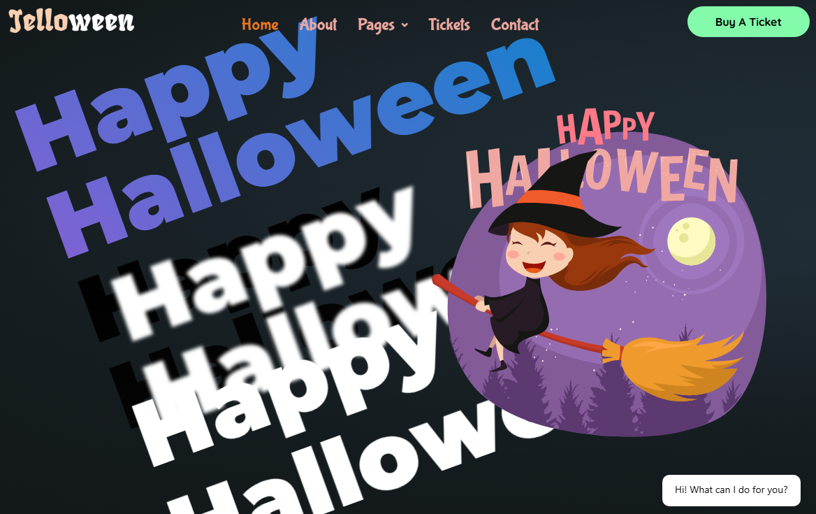 Jelloween – Halloween Party WordPress Theme