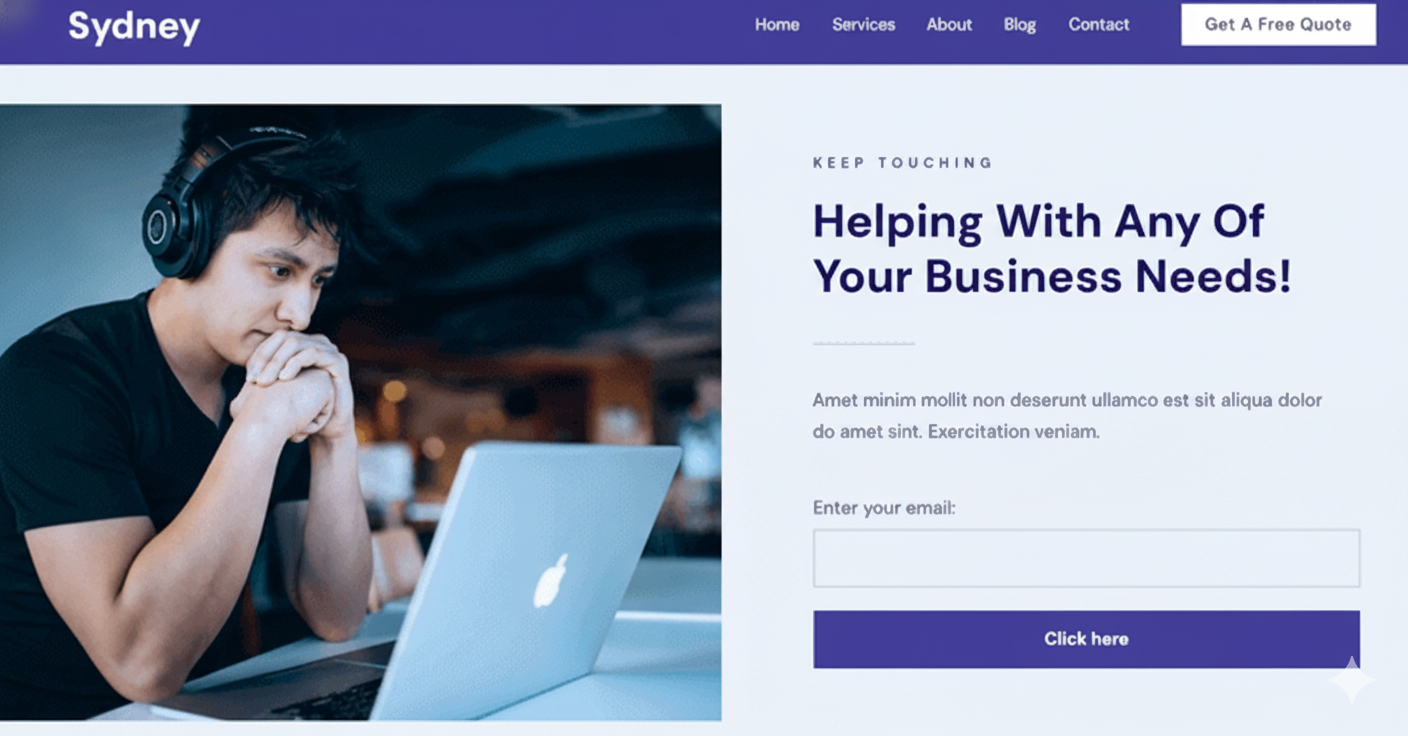 Sydney – Business WordPress Theme