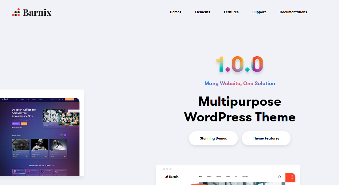 Barnix – Finance & Business Multipurpose Theme