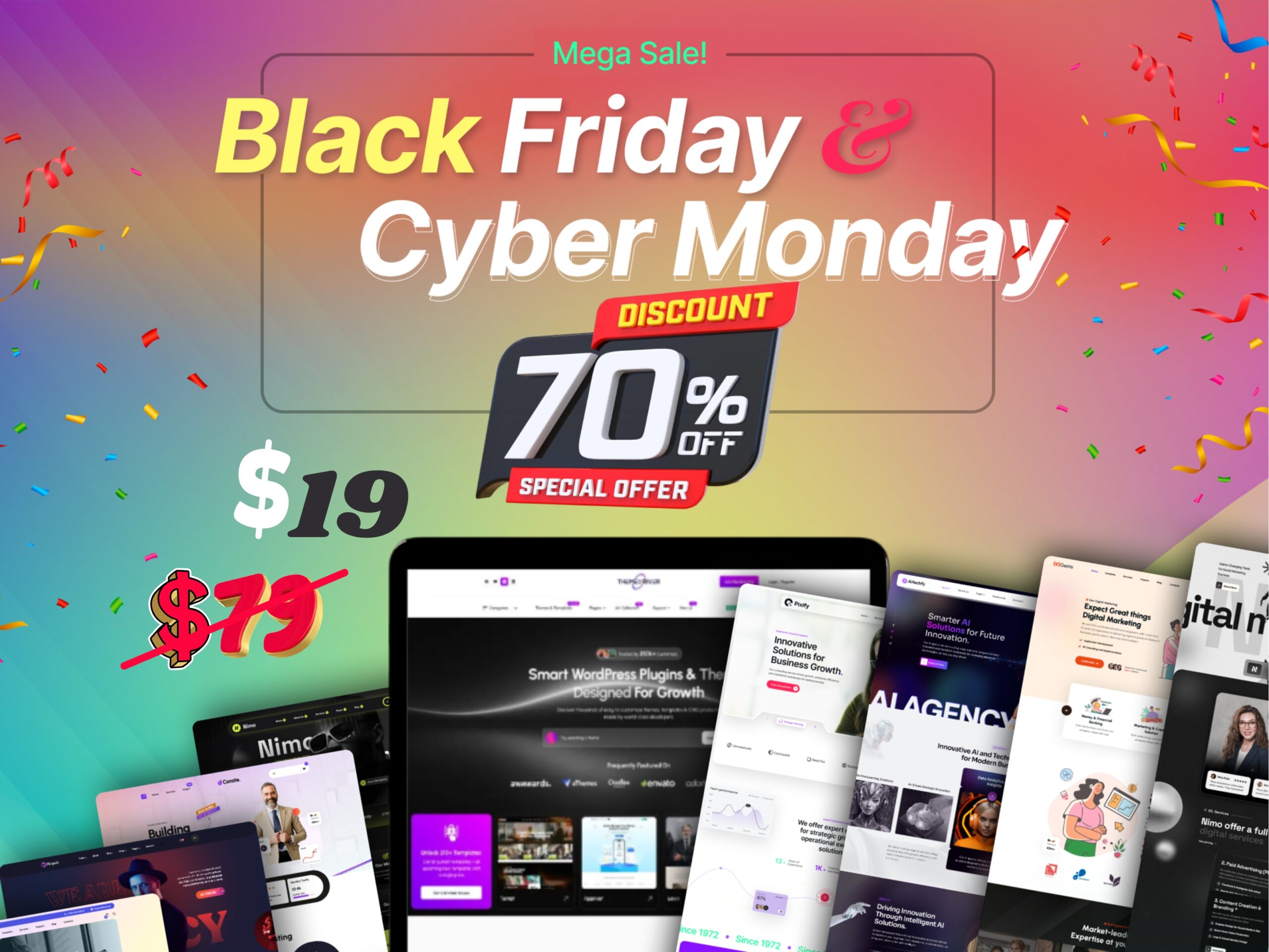 Black Friday WordPress Theme Discount