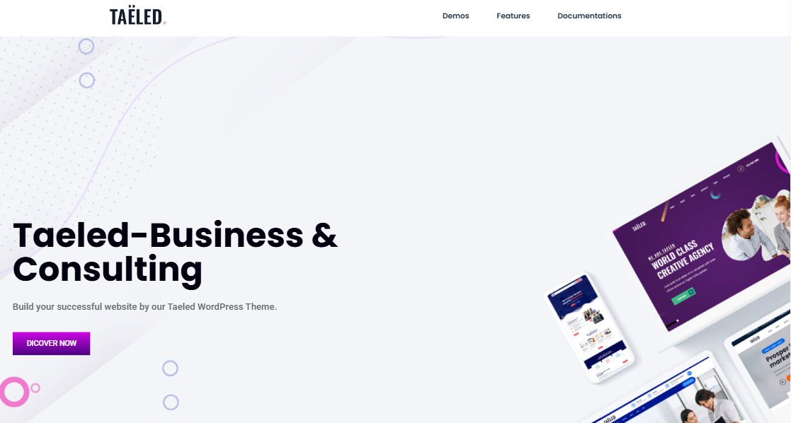 Taeled – Business Consulting Theme