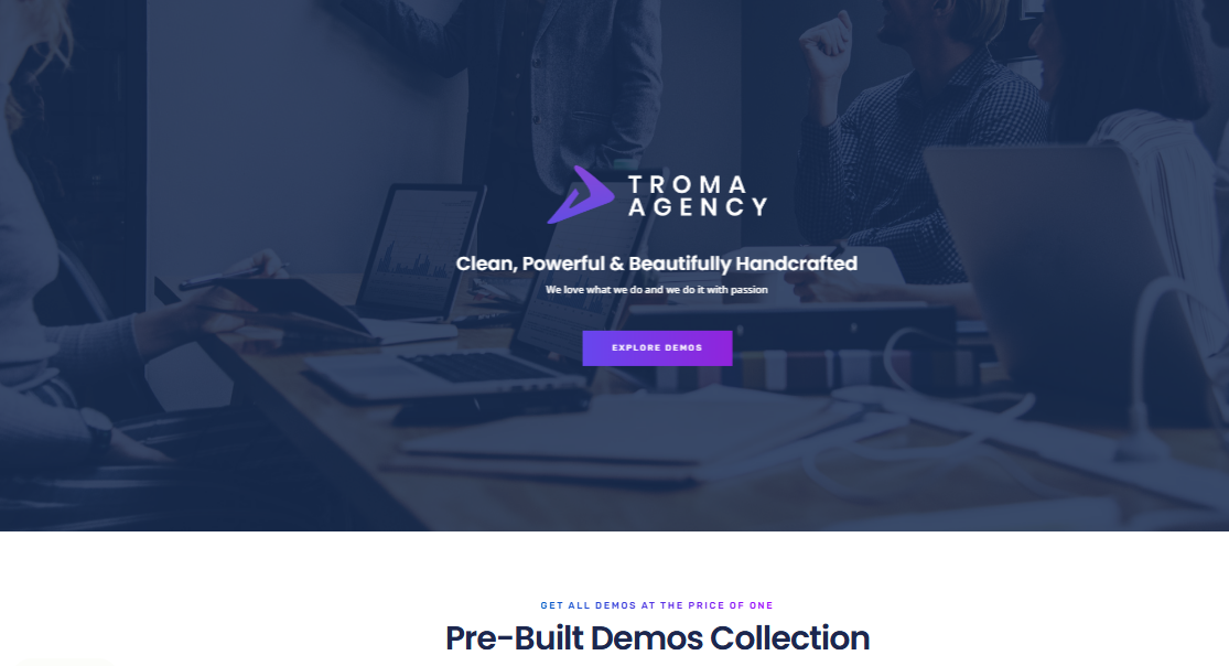 Troma – Digital Agency WordPress Theme