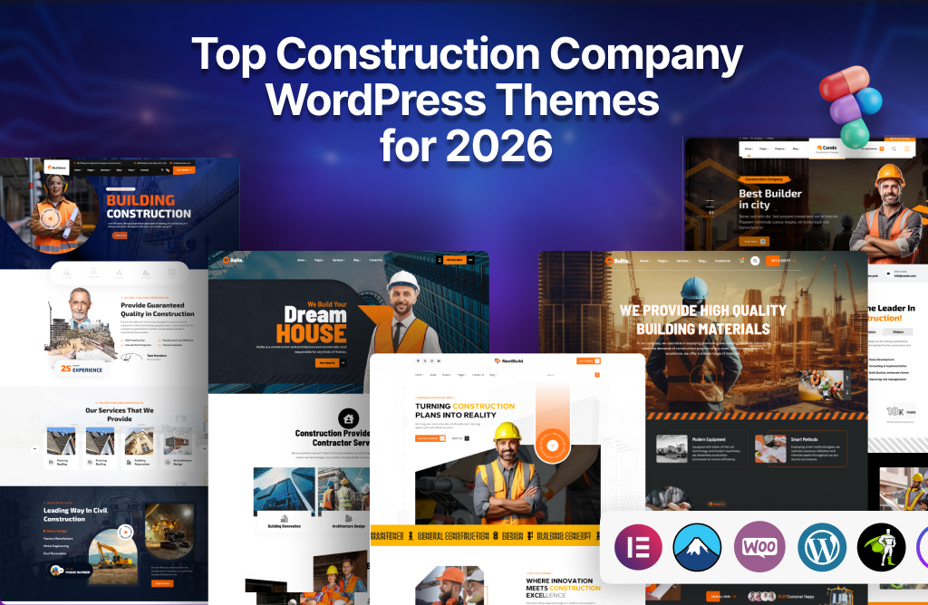 Construction Company WordPress Theme