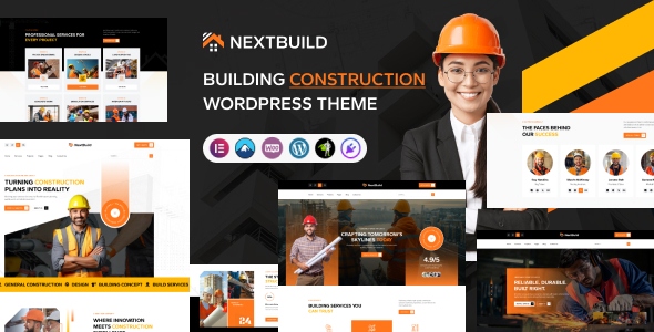 Nextbuild – Construction WordPress Theme