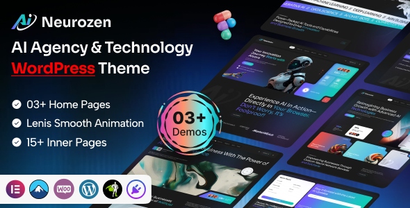 Neurozen – AI Agency Technology WordPress Theme