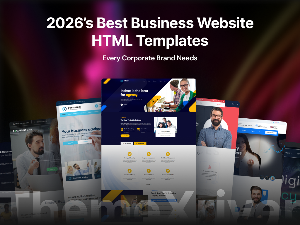 Business Website HTML Template