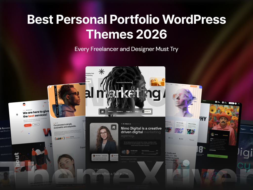Best Personal Portfolio WordPress Themes Every Freelancer and Designer Must Try in 2026
