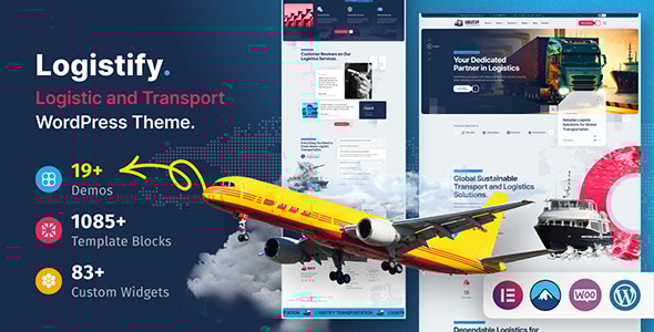 Logistify--Transportation & Logistics WordPress Theme