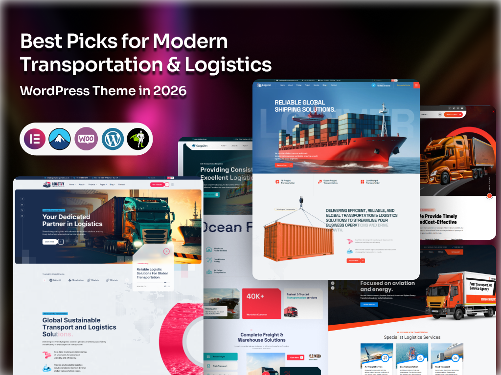 Transportation & Logistics WordPress Theme
