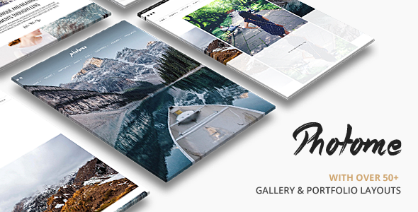 WordPress photography theme