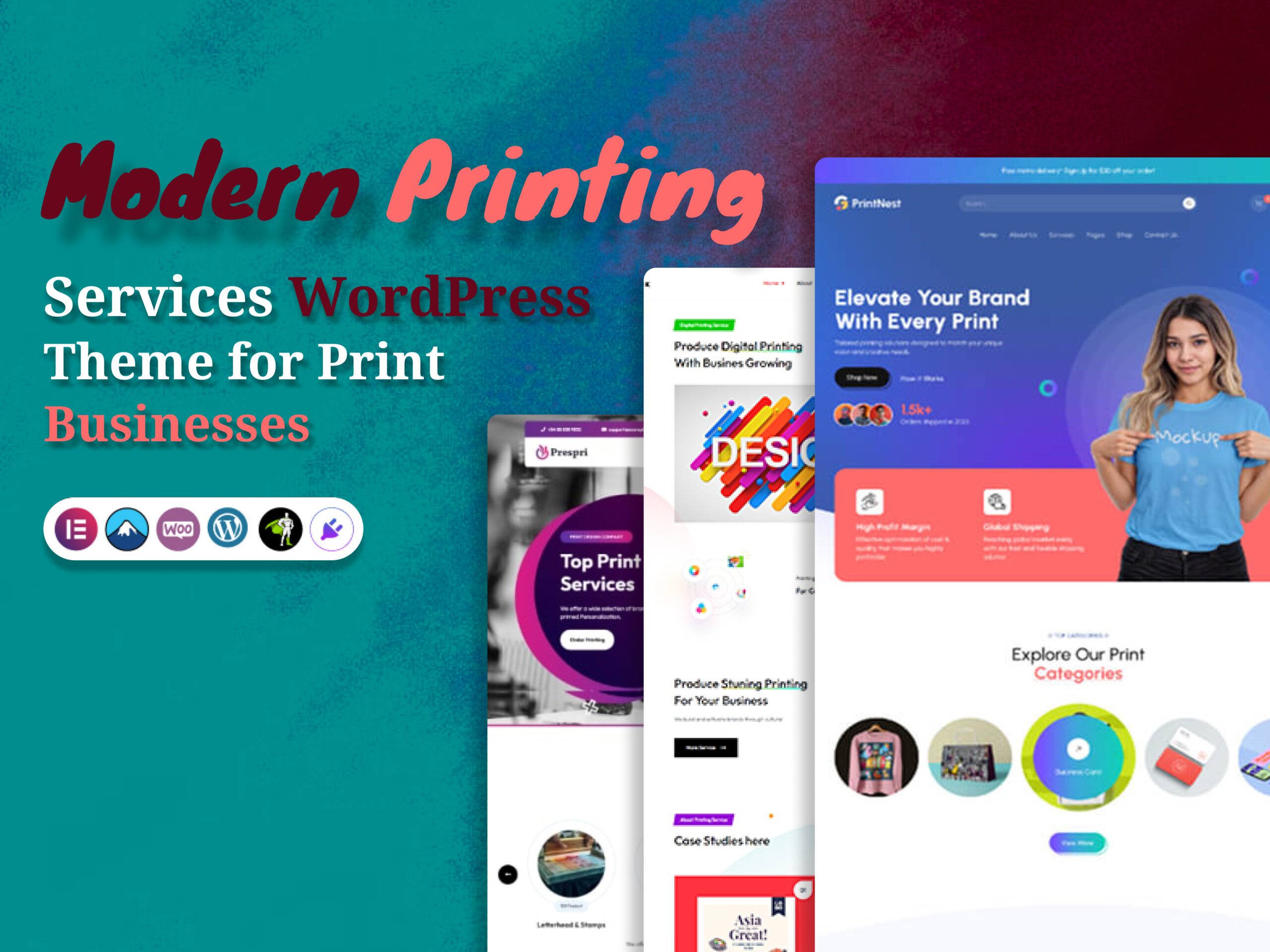 Printing Services WordPress Theme