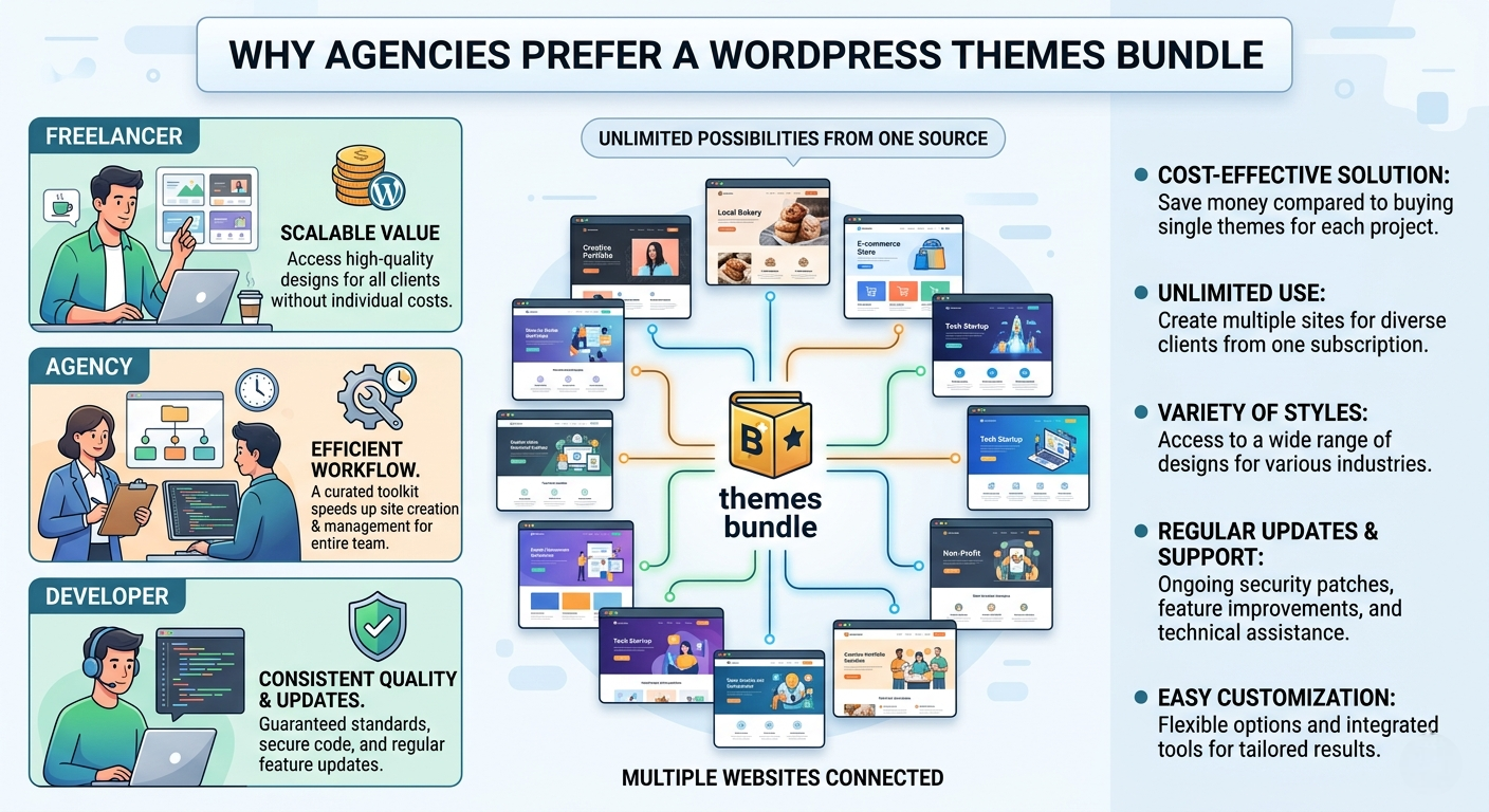 Why Agencies Prefer a WordPress Themes Bundle