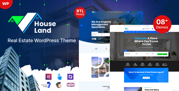 Houseland – Real Estate WordPress Theme
