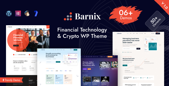 Barnix – Finance & Business WordPress Theme